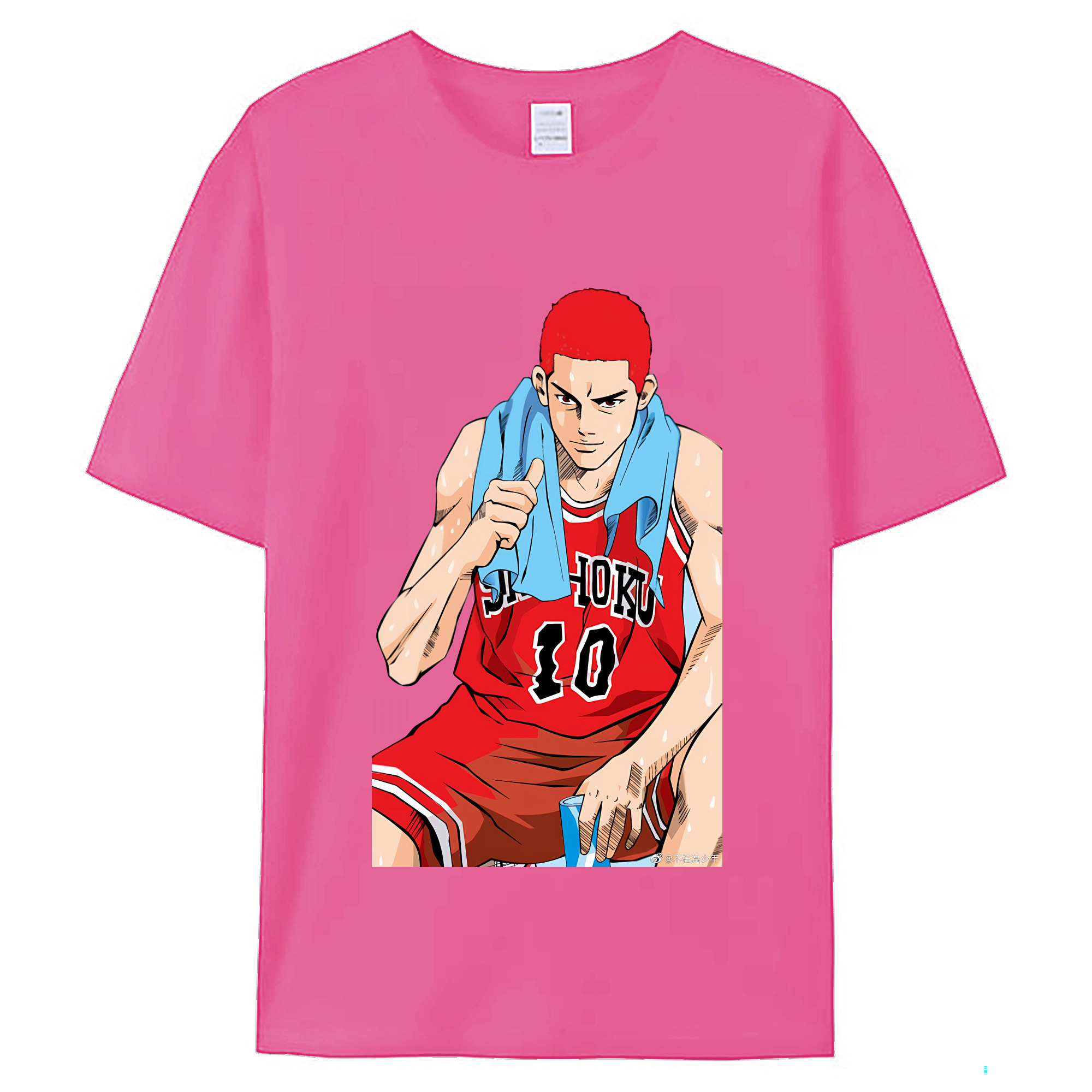 （画像用） SLAM DUNK／スラムダンク レディースカジュアルプリントTシャツ（綿100％）